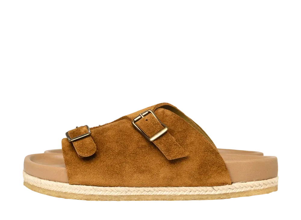 YUKETEN Sal 3 w/ Crepe Sole Opera’s Silky & Softly Tanned Suede "Brown"