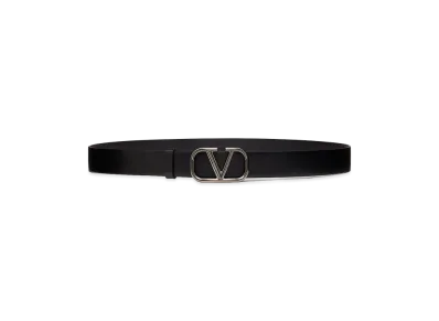 Valentino Buckle Belt H.30 "Black"
