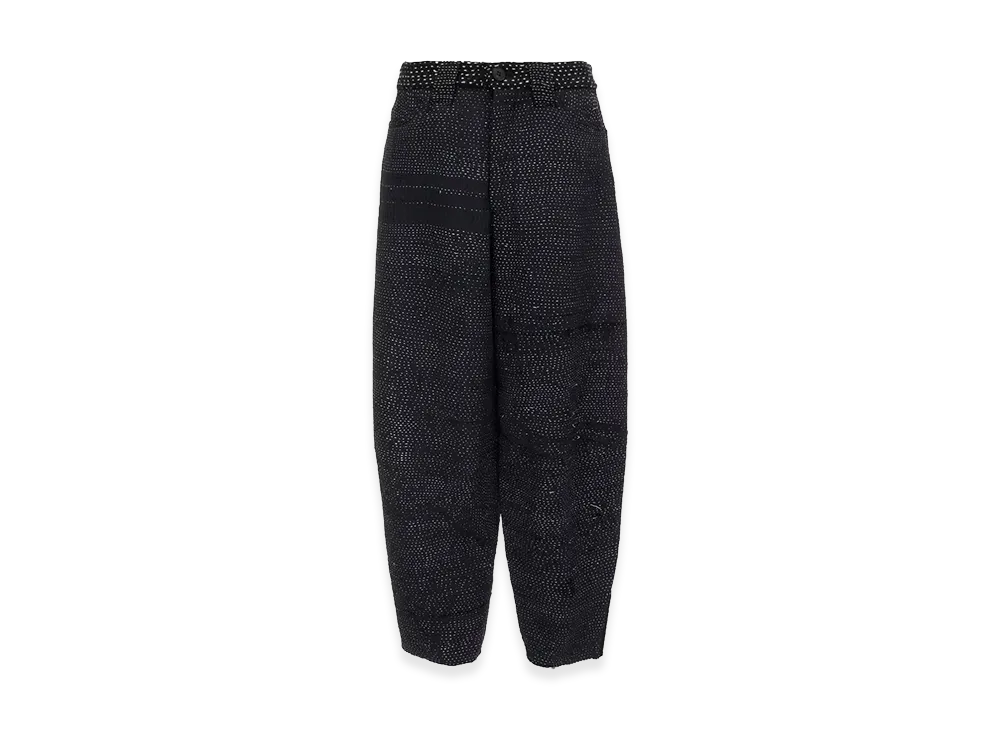 Y’s x FAF Khanta Quilt Pants "Black"