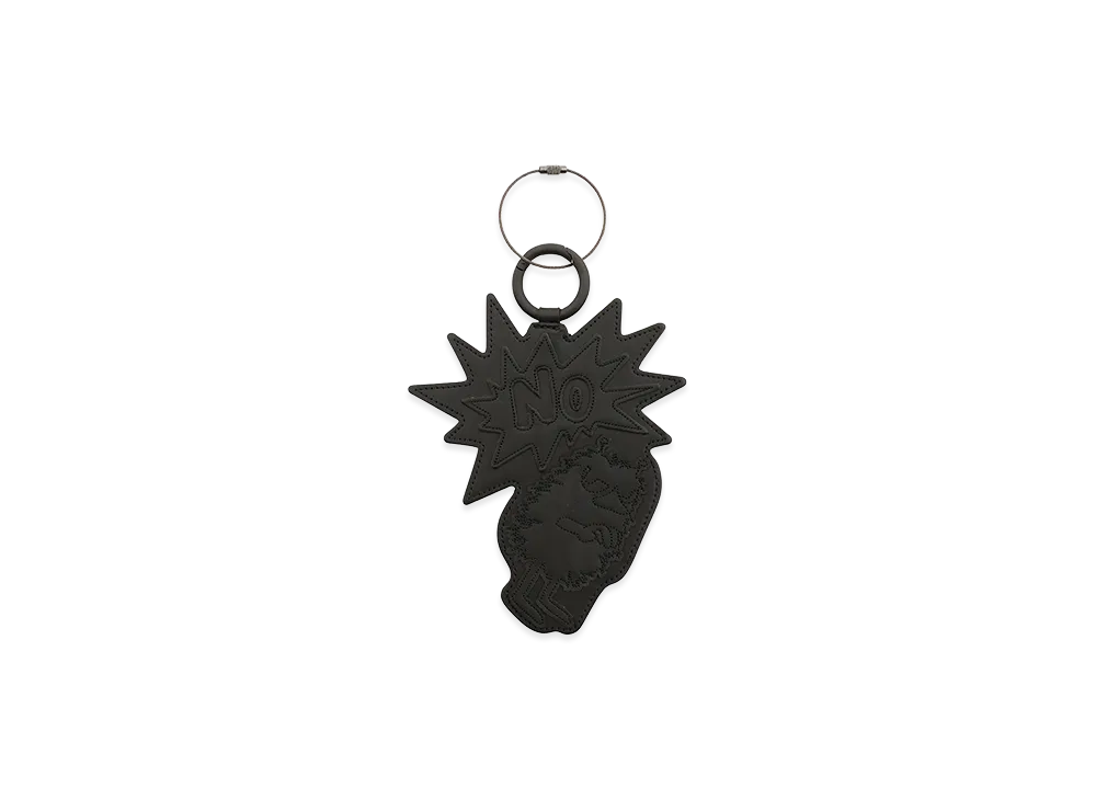 Y's x MOOMIN x a part of me. Y’s No! "Stinky" Leather Key Charm "Black"