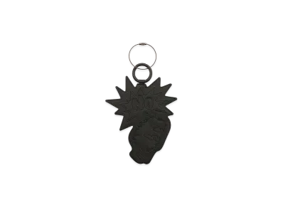 Y's x MOOMIN x a part of me. Y’s No! "Stinky" Leather Key Charm "Black"