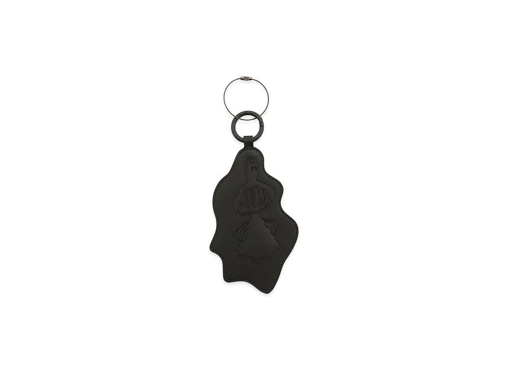 Y's x MOOMIN x a part of me. Y’s "Little My" Leather Key Charm "Black"