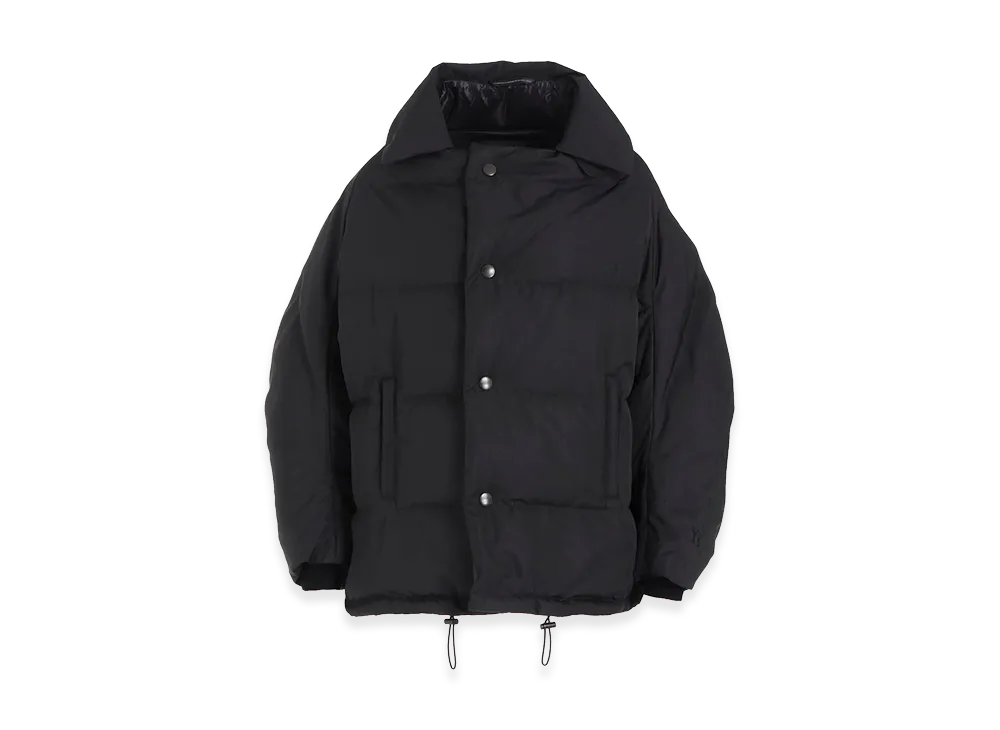 Y's Down Short Jacket "Black"