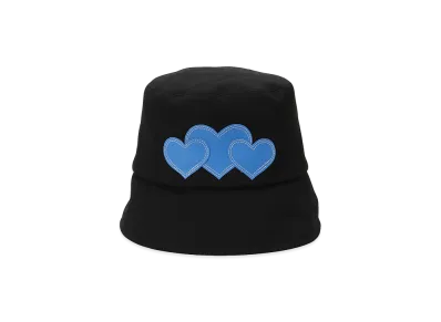Y's x CPD HOOME Love Patch Wool Gabardine Hat "Black"