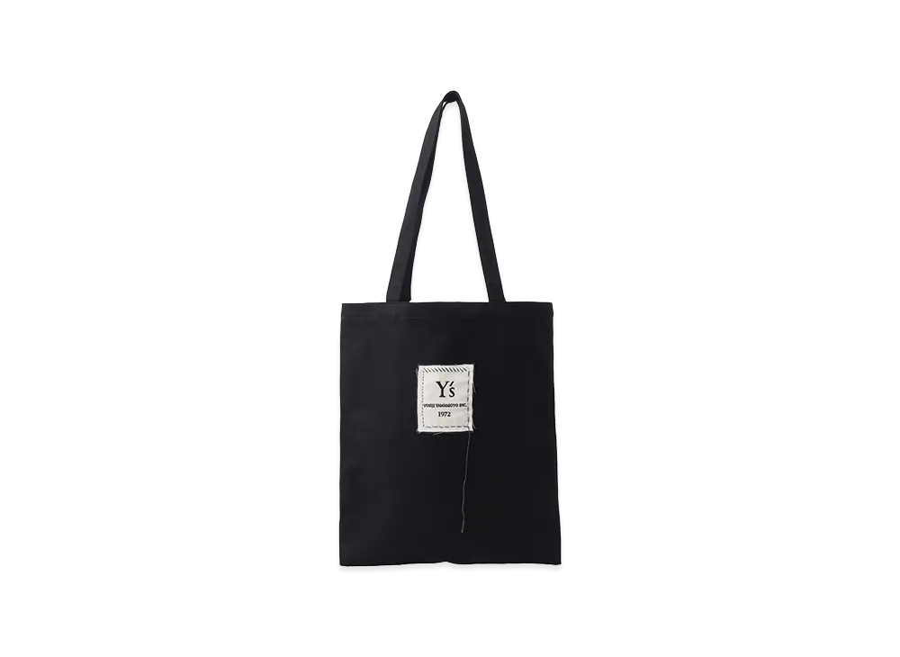 Y's 1972 Embroidery Tote Bag "Black/White"