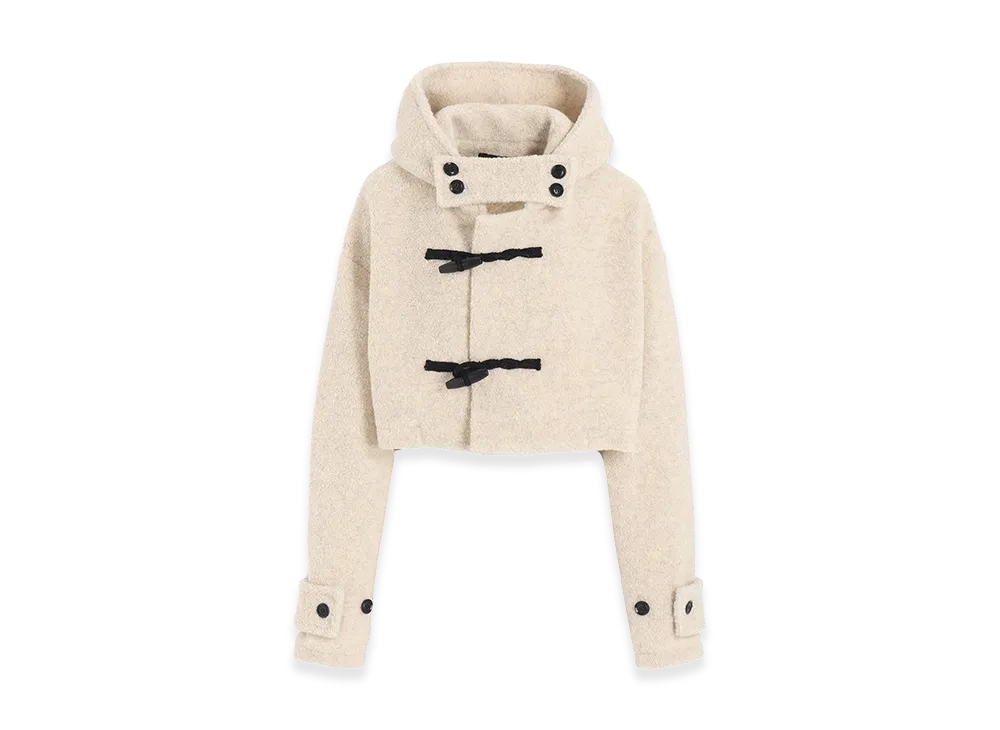 Y's Wool Blend Pail Jacket "Beige"