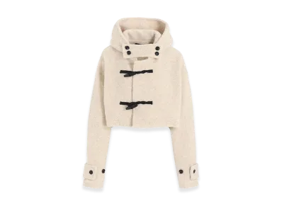 Y's Wool Blend Pail Jacket "Beige"