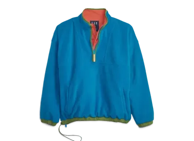 GAP X Sean Wotherspoon Reversible Fleece Halfzip Pullover "Blue/Multi"