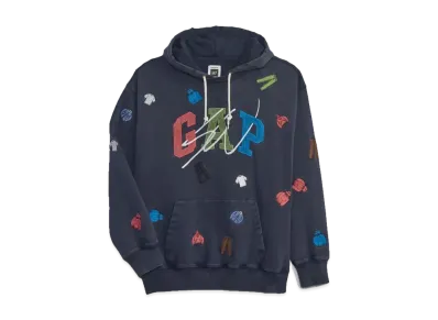 GAP X Sean Wotherspoon Logo Hoodie "Blue"