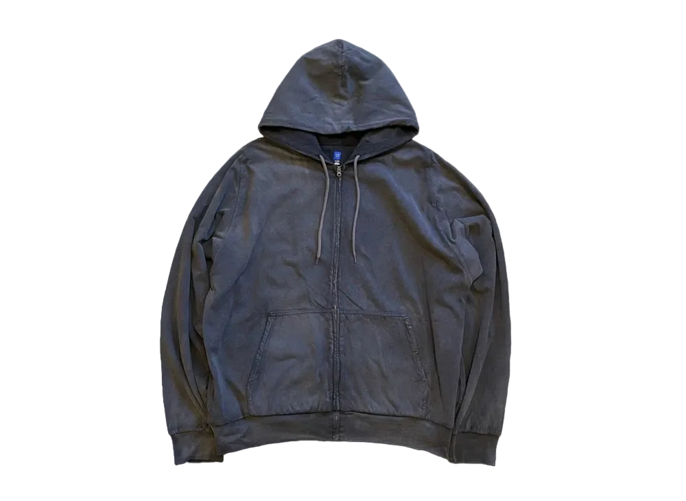 YEEZY GAP Doubleface Wide Silhouette Zip Up Sweat Hoodie  