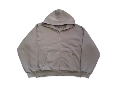 YEEZY GAP Fade Processing Doubleface Sweat Zip Hoodie "Graige"