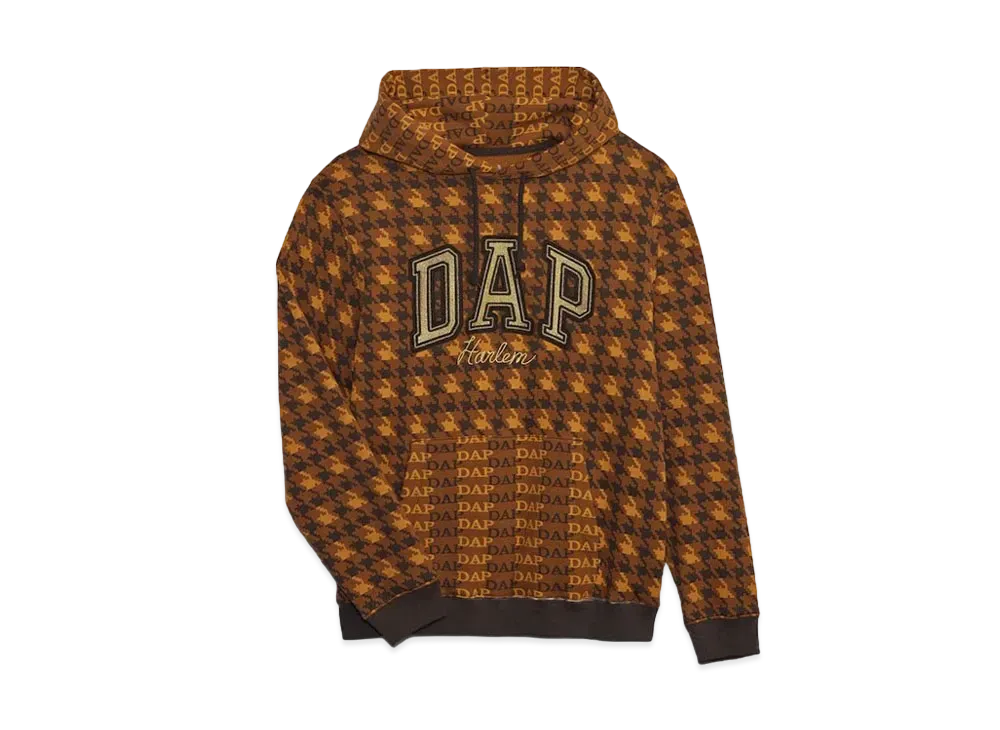 GAP DAP Logo Parka Unisex "Brown Houns Tooth"