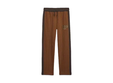 GAP DAP Logo Track Pants Unisex "Brown Noir"