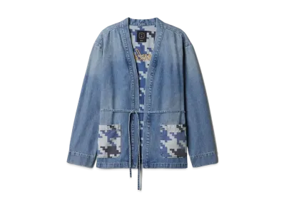 GAP DAP Organic Denim Wrap Jacket "Light Indigo"