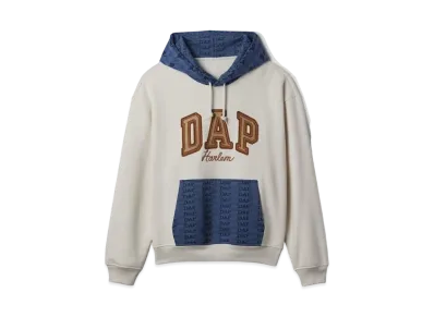 GAP DAP Color Block GAP Logo Pullover Hoodie (Unisex) "Carl Stone"