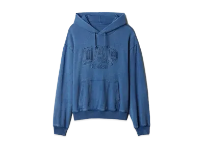 GAP DAP Logo Denim Hoodie (Unisex) "Light Indigo"