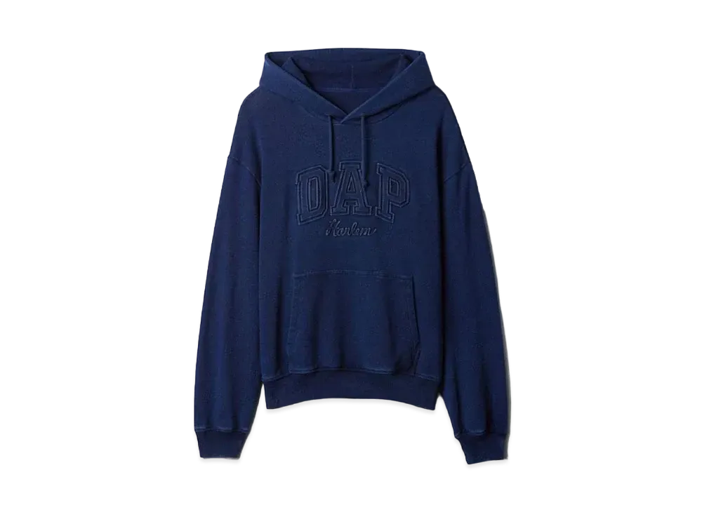 GAP DAP Logo Denim Hoodie (Unisex) "Dark Indigo"