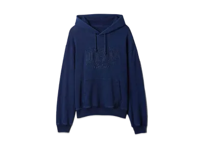 GAP DAP Logo Denim Hoodie (Unisex) "Dark Indigo"