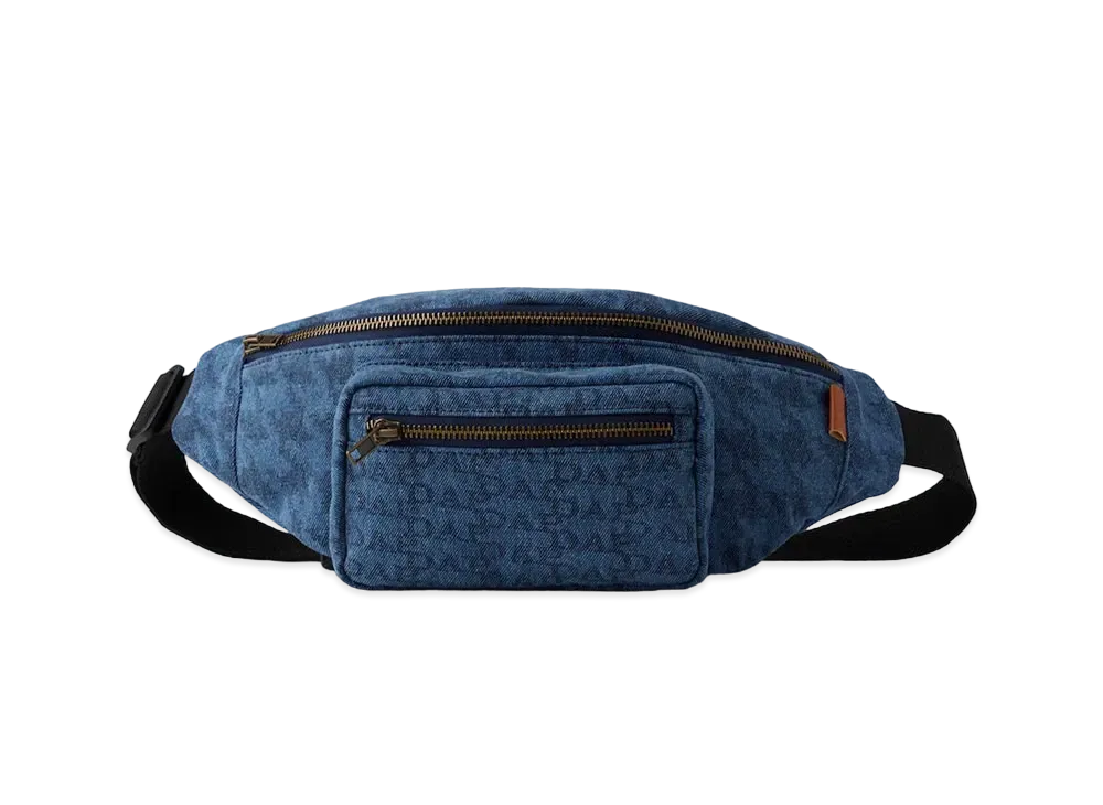 GAP DAP Logo Denim Waist Bag (Unisex) "Light Indigo"