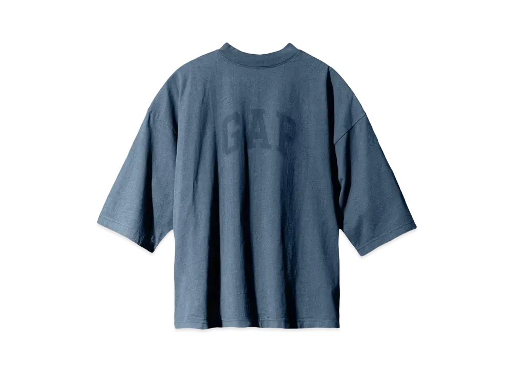 YEEZY GAP Engineered By Balenciaga Dove 3/4 Sleeve T-Shirt "Dark Blue"