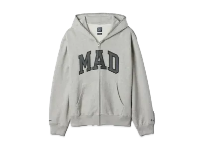 GAP x Madhappy Zip Up Parker "Heather Grey"