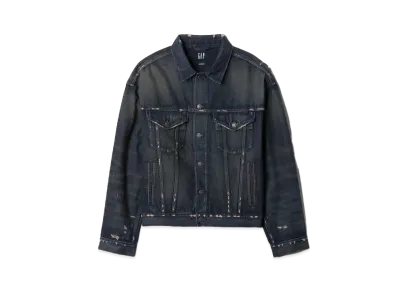 GAP x Madhappy Damage Denim Tracker Jacket "Sandwash"