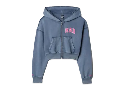 GAP x Madhappy Zip Up Cropped Parker "Coastal"
