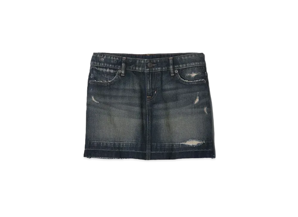 GAP x Madhappy Damage Mini Denim Skirt "Sandwash"