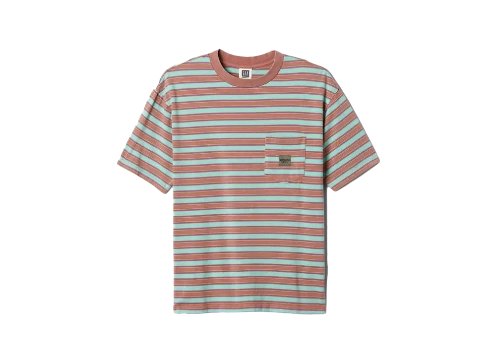 GAP x Madhappy Stripe Tee "Rosemary"