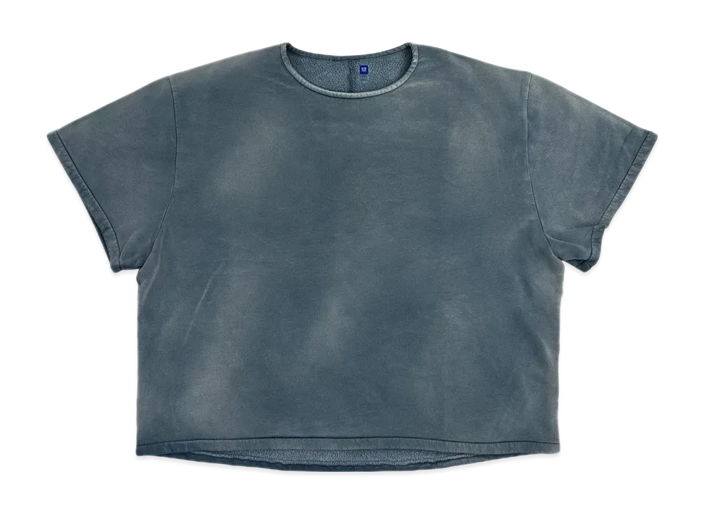YEEZY GAP Fleece Yoke Tee "Bluestone"