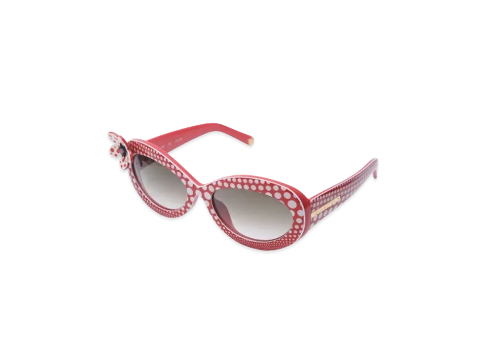 Louis Vuitton x Yayoi Kusama Sunglasses Wave Flower "Rouge"
