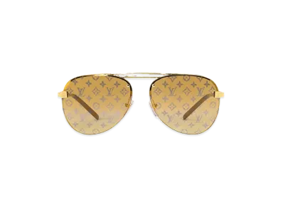 Louis Vuitton Clockwise Monogram Pattern "Gold"