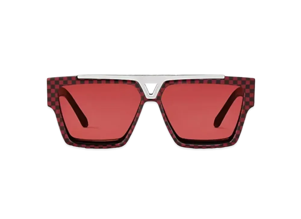 Louis Vuitton 1.1 Evidence Damier Pop Sunglasses "Rouge"