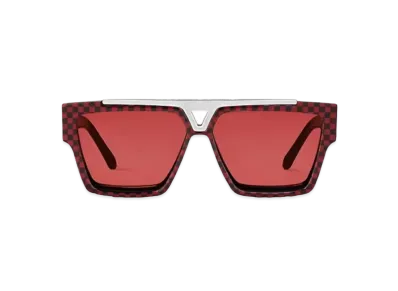Louis Vuitton 1.1 Evidence Damier Pop Sunglasses "Rouge"