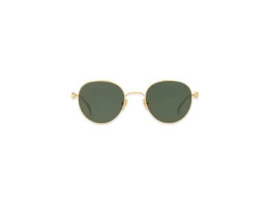 Louis Vuitton My LV Chain Small Round Sunglasses "Green"