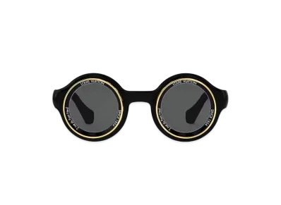 Louis Vuitton LV Super Vision Round Sunglasses "Noir"