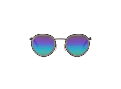 Louis Vuitton LV Super Vision Metal Round Sunglasses "Gradient Blue"