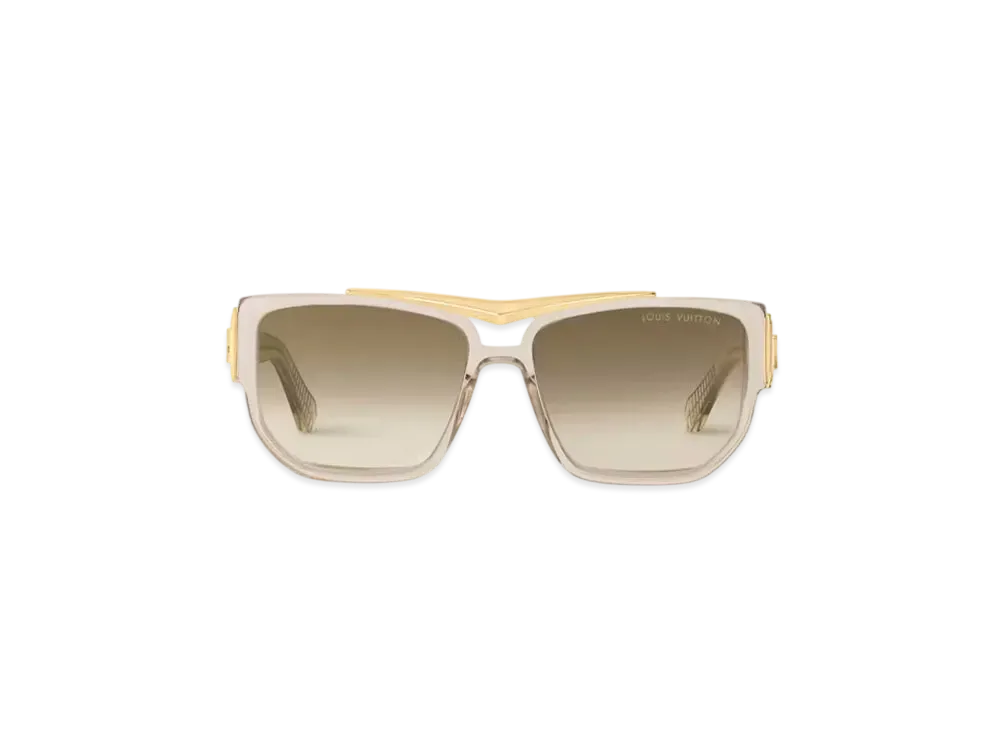 Louis Vuitton LV Flight Square Sunglasses "Champagne"