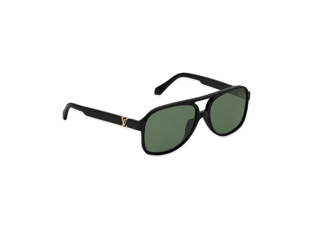 Louis Vuitton Sunglasses LV Hit Pilot "Black"