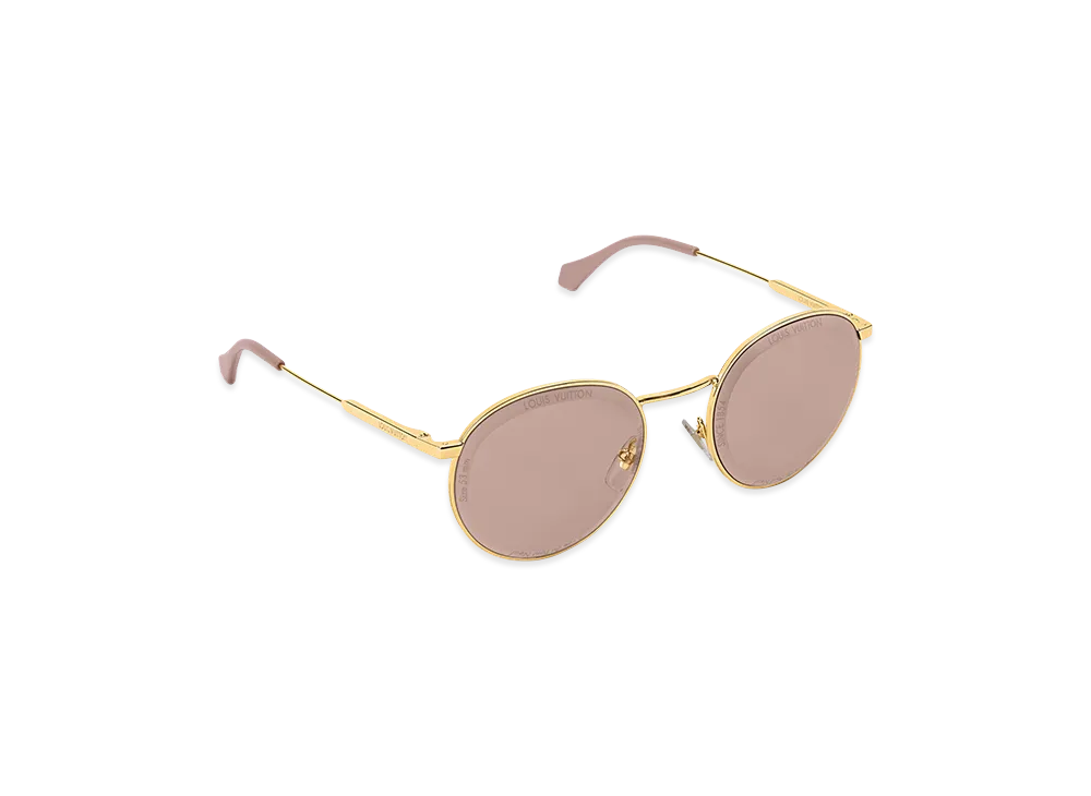 Louis Vuitton Sunglasses LV Supervision Light Round "Gold"