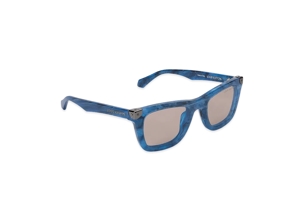 Louis Vuitton Sunglasses LV Heritage Square "Blue"