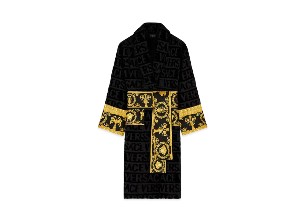 Versace I Love Baroque Bathrobe "Black"