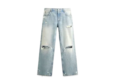 ZARA x Harry Lambert Baggy Denim Pants "Light Blue"