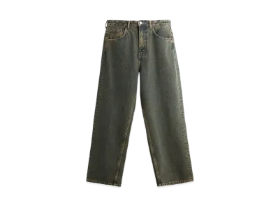 ZARA Overdyed Baggy Denim Pants "Powder Blue"