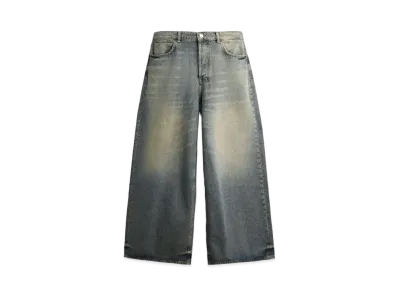 ZARA x Ludovic De Saint Sernin Wax Finish Flare Fit Denim Pants ZARA x Ludovic De Saint Sernin Wax Finish Flare Fit Denim Pants