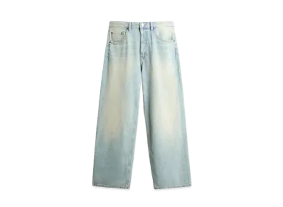 ZARA Baggy Fit Denim Pants "Light Blue"