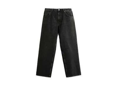 ZARA Baggy Fit Denim Pants "Black"