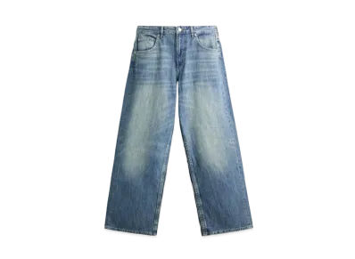 ZARA Baggy Fit Denim Pants "Blue"