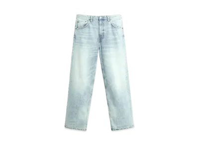 ZARA Baggy Fit Denim Pants "Blue"