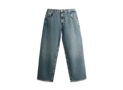 ZARA Baggy Fit Denim Pants "Medium Blue"